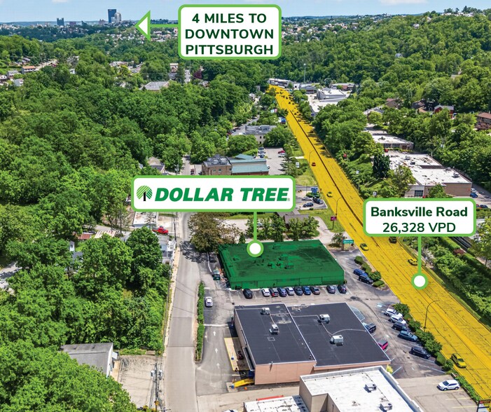 2858 Banksville Rd, Pittsburgh, PA à vendre - Photo de l’immeuble – Image 2 sur 7
