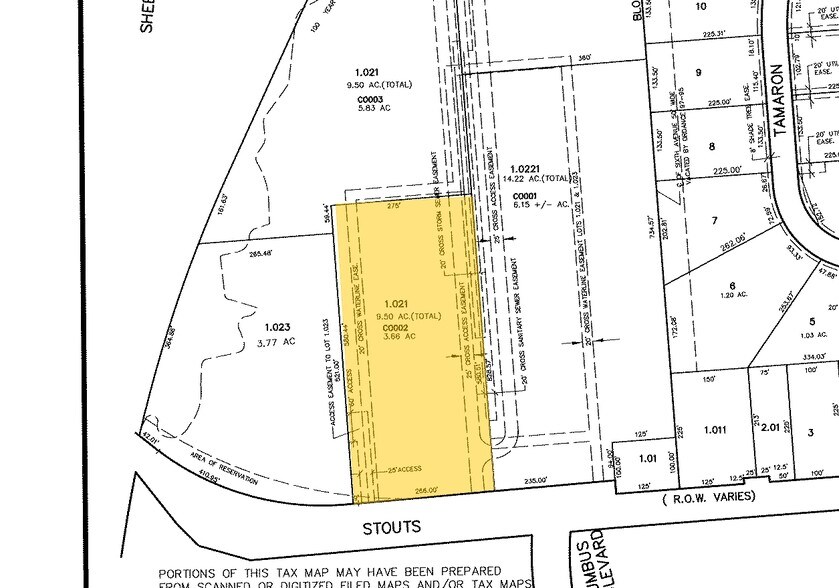 51 Stouts Ln, Monmouth Junction, NJ à louer - Plan cadastral – Image 2 sur 3