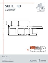 950 S Cherry St, Denver, CO à louer Plan d’étage– Image 1 sur 1