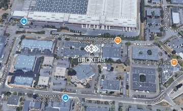 Villebon-sur-Yvette - VUE AÉRIENNE vue de carte