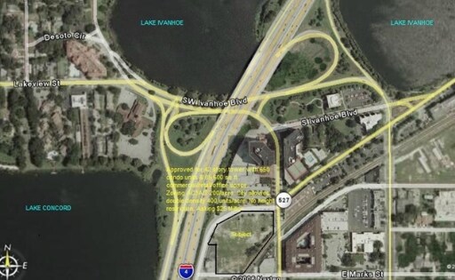 1000 N Orange Ave, Orlando, FL à vendre - Aérien – Image 2 sur 7