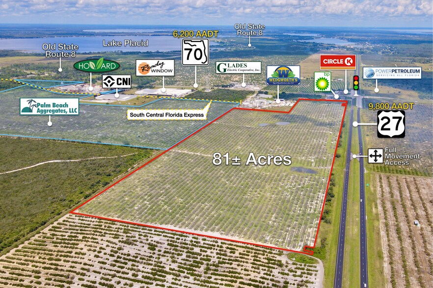 2300 US-27, Lake Placid, FL à vendre - Aérien – Image 1 sur 9