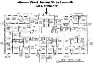 228-230 W Jersey St, Elizabeth, NJ à louer Plan d’étage– Image 1 sur 1