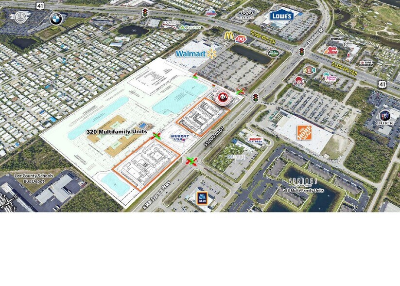14801 6 Mile Cypress Pky, Fort Myers, FL à louer - Photo principale – Image 1 sur 2