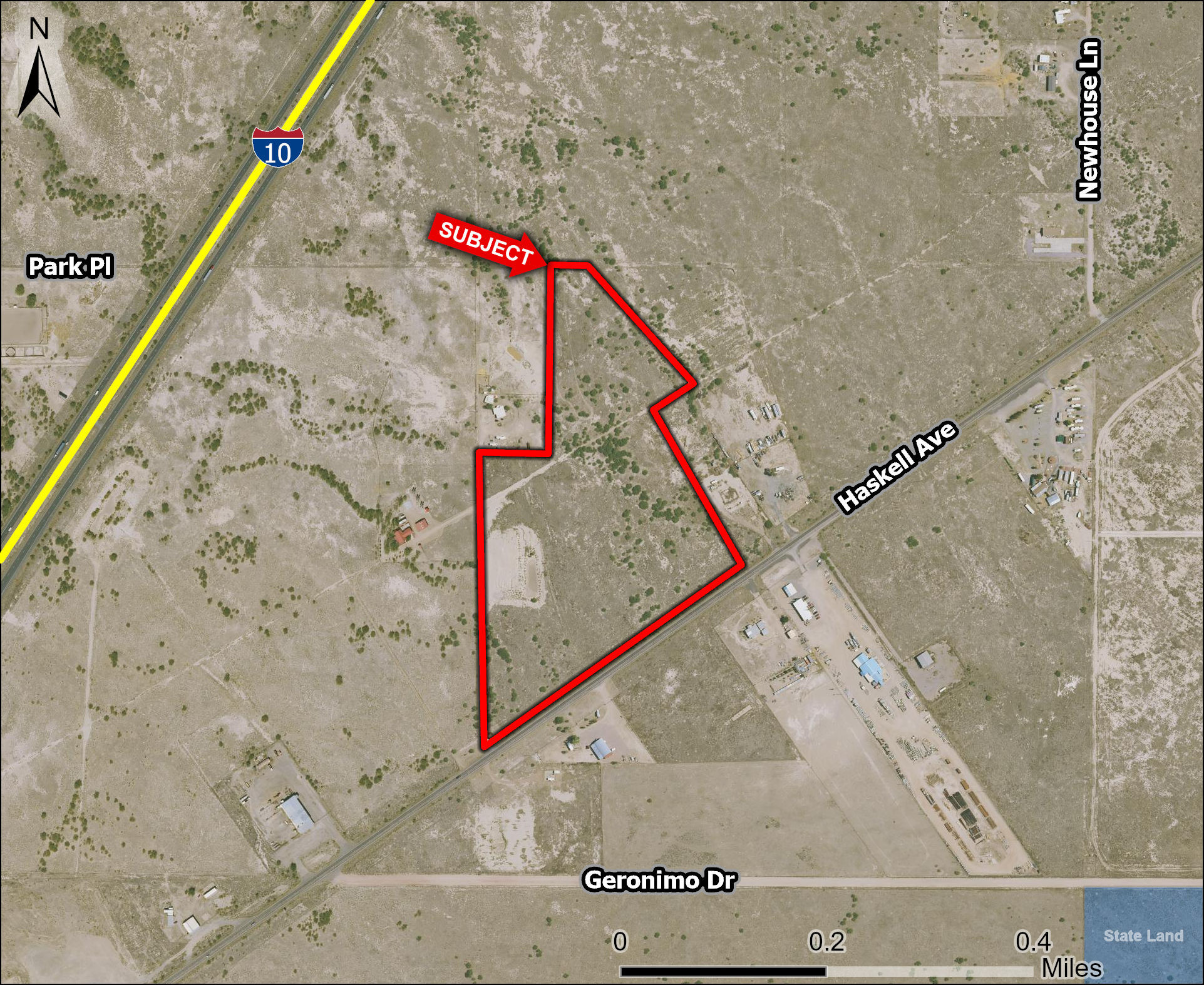 2054 Haskell Avenue, Willcox, AZ à vendre Aérien– Image 1 sur 5