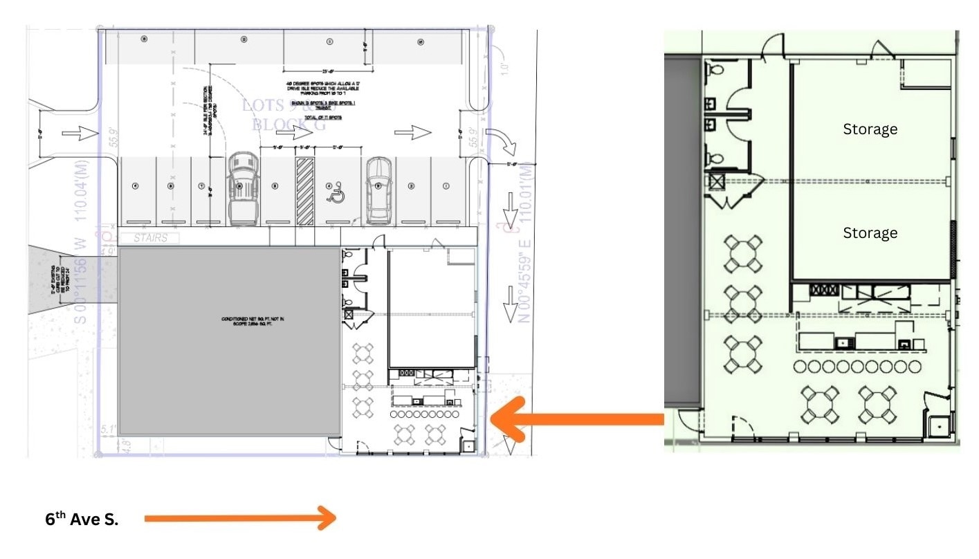 2655 6th Ave S, Saint Petersburg, FL à louer Plan d’étage– Image 1 sur 2