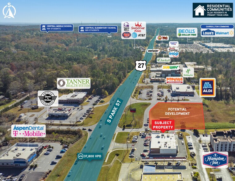 1435 S Highway 27, Carrollton, GA à louer - Photo de l’immeuble – Image 3 sur 14