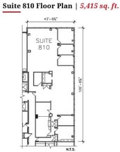 200 Graham Ave, Winnipeg, MB à louer Plan d’étage– Image 1 sur 1