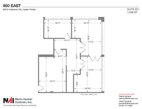 900 E Indiantown Rd, Jupiter, FL à louer Plan d’étage– Image 1 sur 2