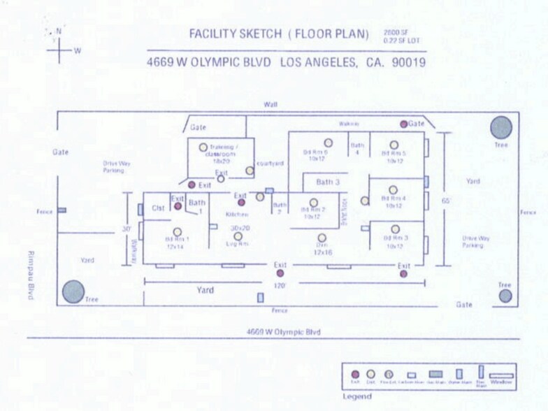 4669 W Olympic Blvd, Los Angeles, CA à vendre - Plan d’étage – Image 2 sur 10
