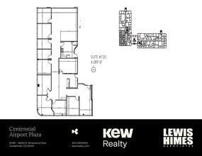 12150-12200 E Briarwood Ave, Centennial, CO à louer Plan d’étage– Image 1 sur 10
