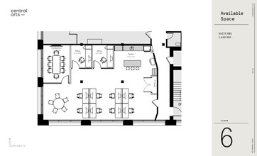 730 N Franklin St, Chicago, IL à louer Plan d’étage– Image 1 sur 4