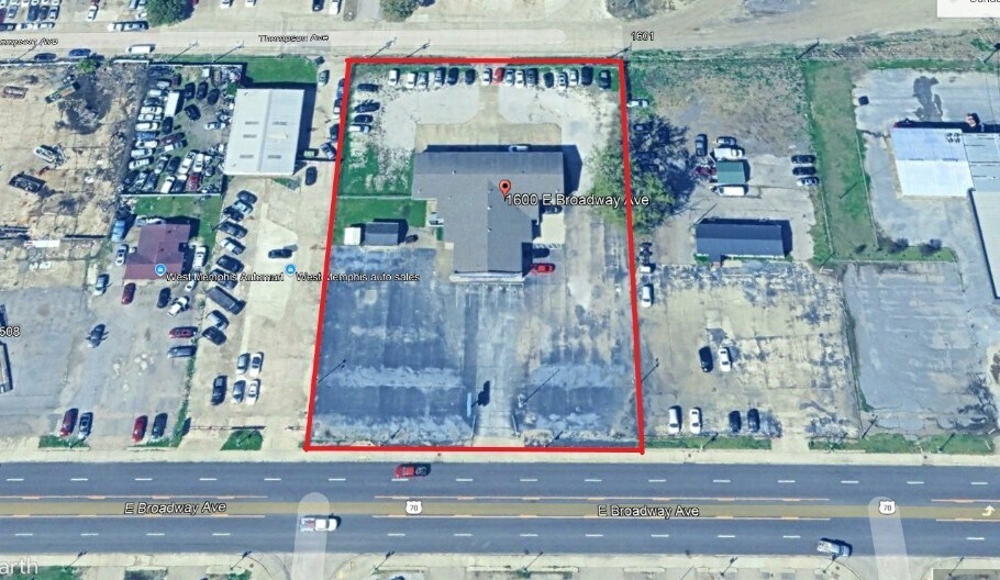 1600 E Broadway Ave, West Memphis, AR à vendre - Photo de l’immeuble – Image 3 sur 8
