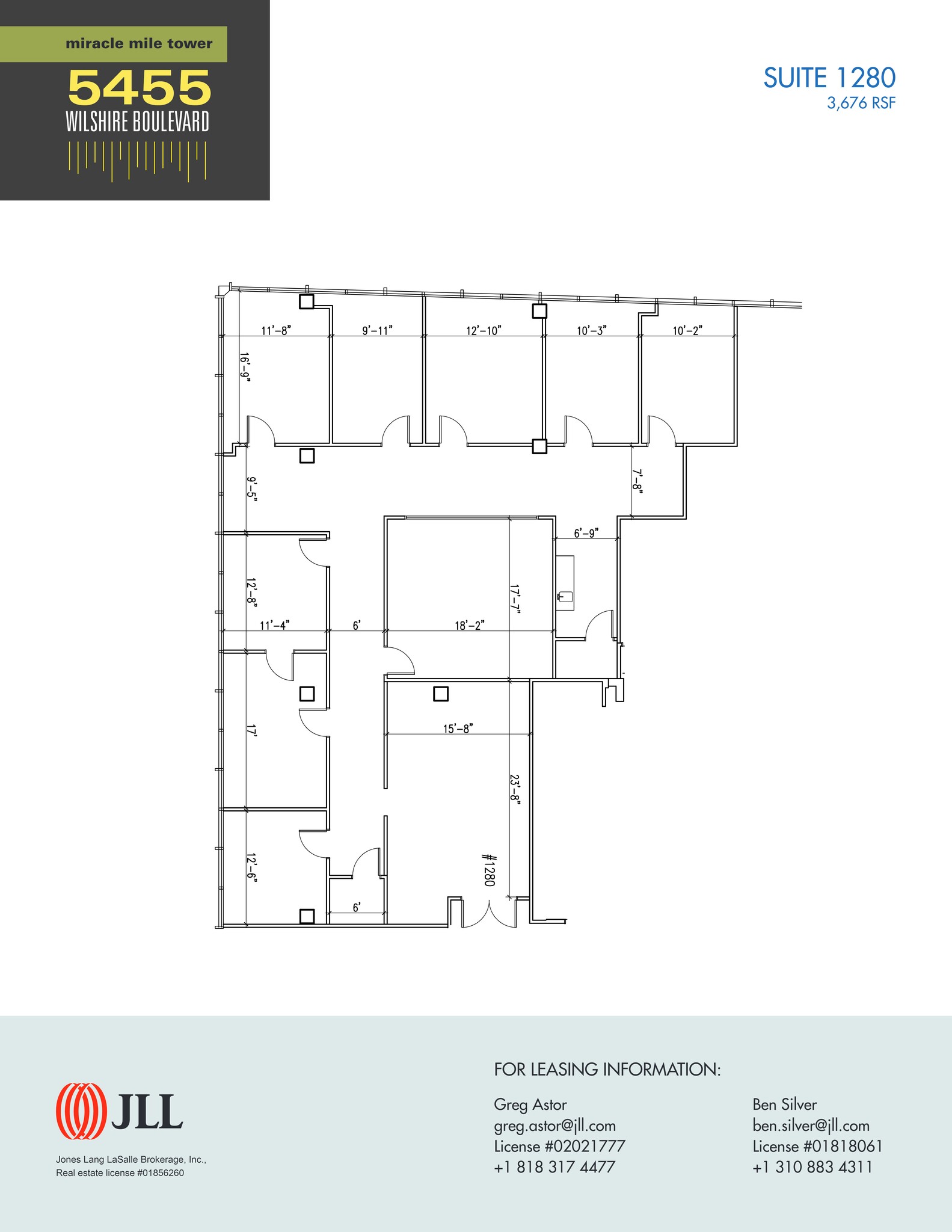 5455 Wilshire Blvd, Los Angeles, CA à louer Plan de site– Image 1 sur 1