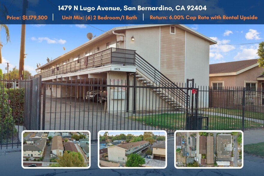 1479 N Lugo Ave, San Bernardino, CA à vendre - Photo de l’immeuble – Image 1 sur 11