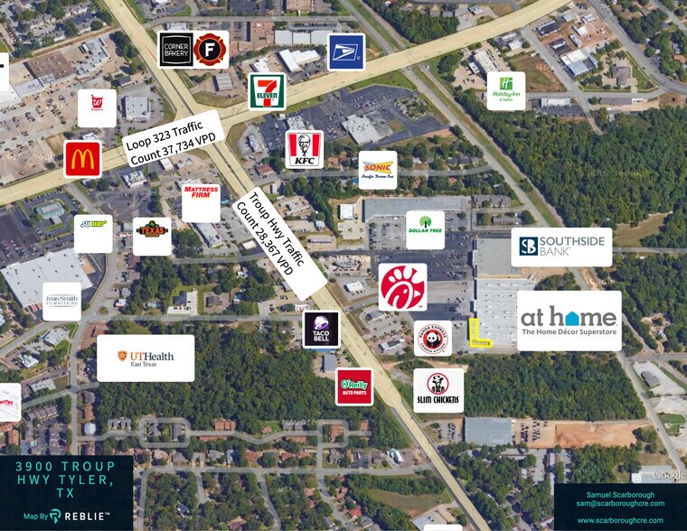 3900 Troup Hwy, Tyler, TX à louer - Photo de l’immeuble – Image 2 sur 13