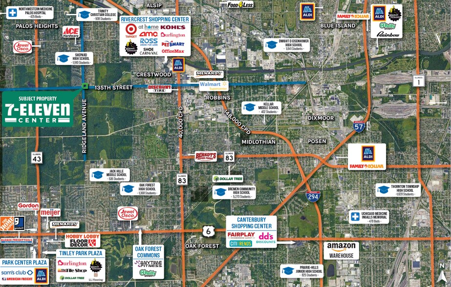 6350 W 135th St, Palos Heights, IL à vendre - Photo de l’immeuble – Image 3 sur 5