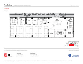 2502 N Rocky Point Dr, Tampa, FL à louer Plan d’étage– Image 1 sur 1