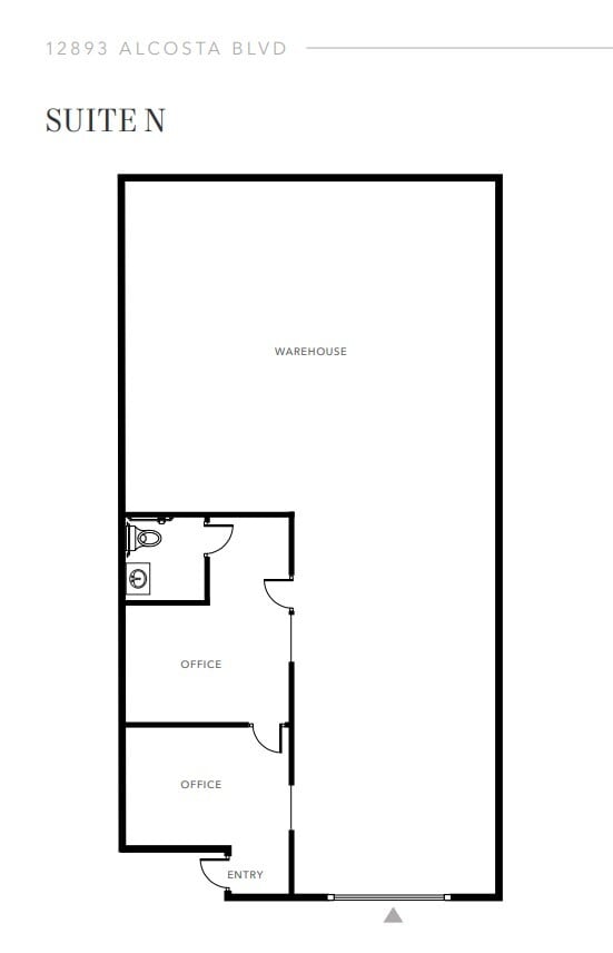 12893 Alcosta Blvd, San Ramon, CA à louer Plan d’étage– Image 1 sur 1