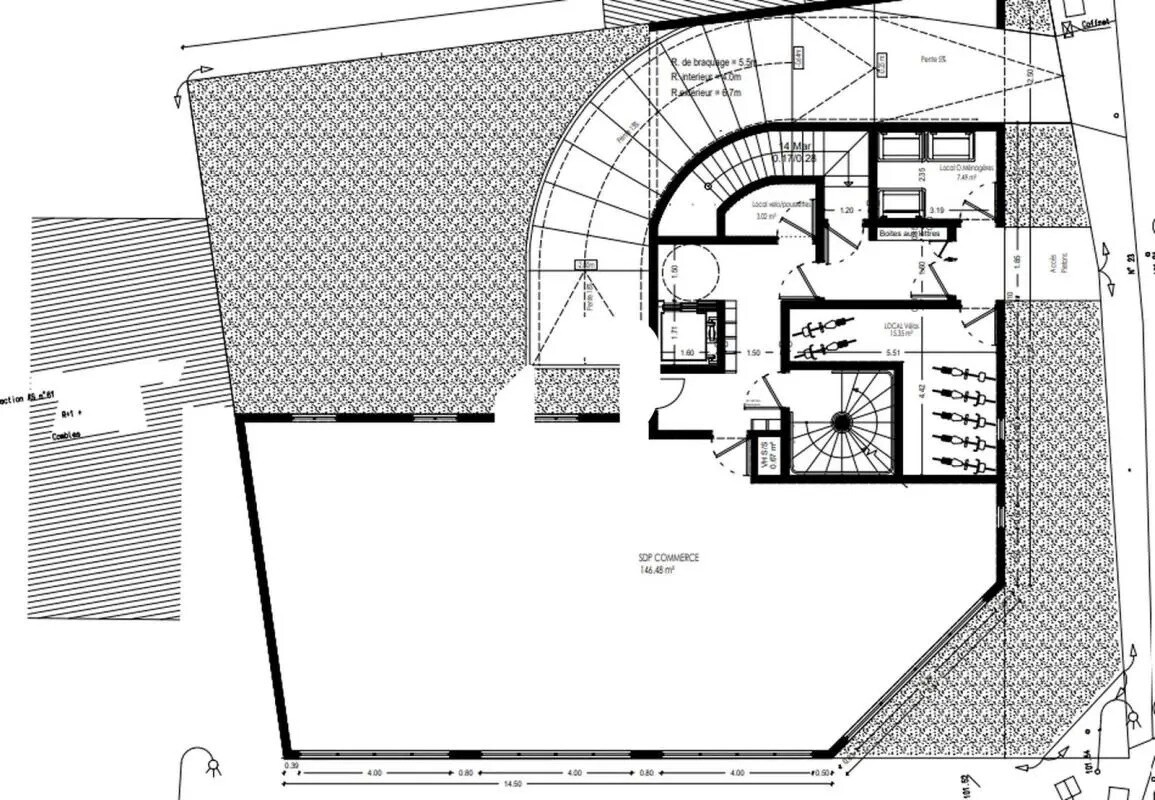 Bureau dans Fontenay-sous-Bois à louer Plan d’étage– Image 1 sur 2