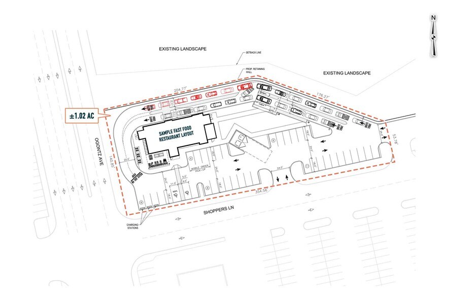 2471 W Cheltenham Ave, Wyncote, PA à louer - Plan de site – Image 3 sur 3