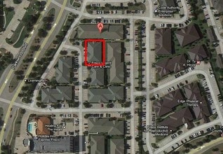 3550 Parkwood Blvd, Frisco, TX - Vue aérienne vue de carte