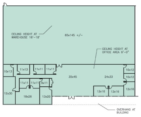 7100 N Loop Fwy E, Houston, TX à louer Plan d’étage– Image 1 sur 1