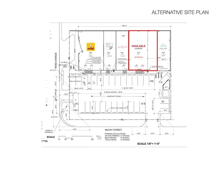 3510 Ross Ave, Dallas, TX à louer - Plan de site – Image 1 sur 4