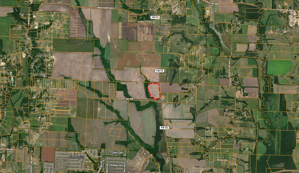 TBD ABS A0166 Track 236 8.561 Acres in Princeton, McKinney, TX à vendre - Aérien – Image 3 sur 3