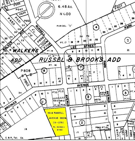 8 Russell Ave, Gaithersburg, MD à vendre - Plan cadastral – Image 2 sur 6