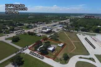 Plus de détails pour 7347 Large Ave, Manvel, TX - Local commercial à vendre
