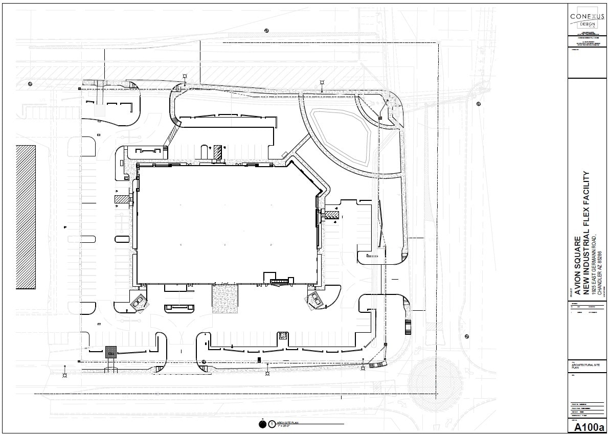 1925 E Germann Rd, Chandler, AZ à louer Plan de site– Image 1 sur 1