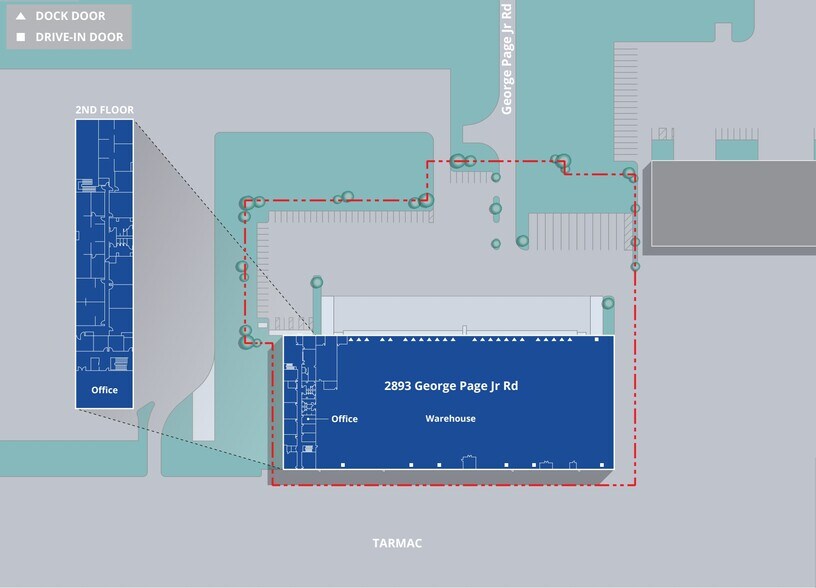 2893 George Page Jr Rd, Columbus, OH à vendre - Plan de site – Image 2 sur 2