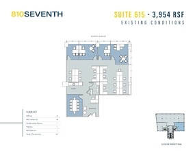 810 Seventh Ave, New York, NY à louer Plan d’étage– Image 1 sur 1