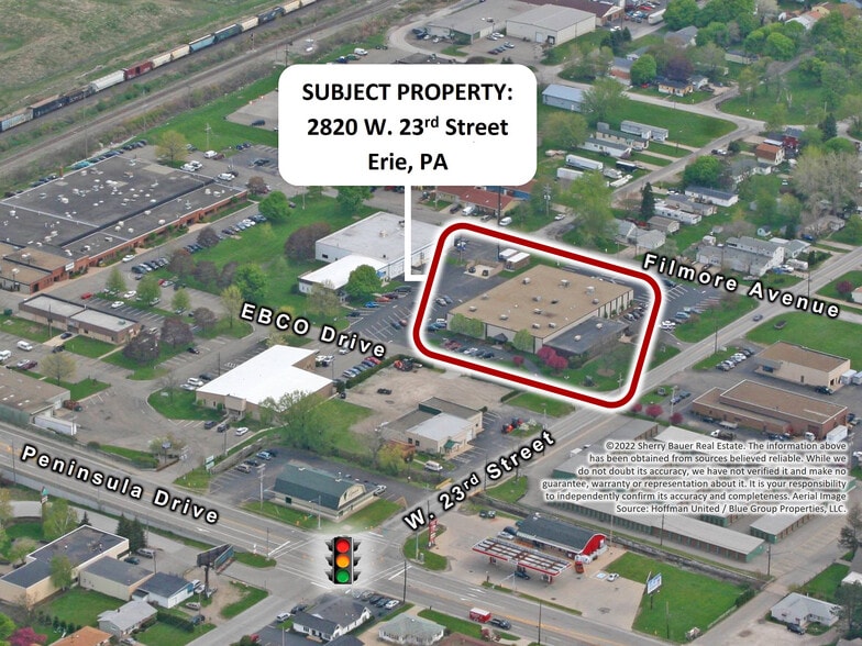2820 W 23rd St, Erie, PA à louer - Aérien – Image 3 sur 16