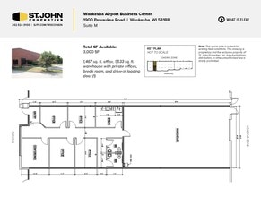 2000 Pewaukee Rd, Waukesha, WI à louer Plan d’étage– Image 1 sur 2