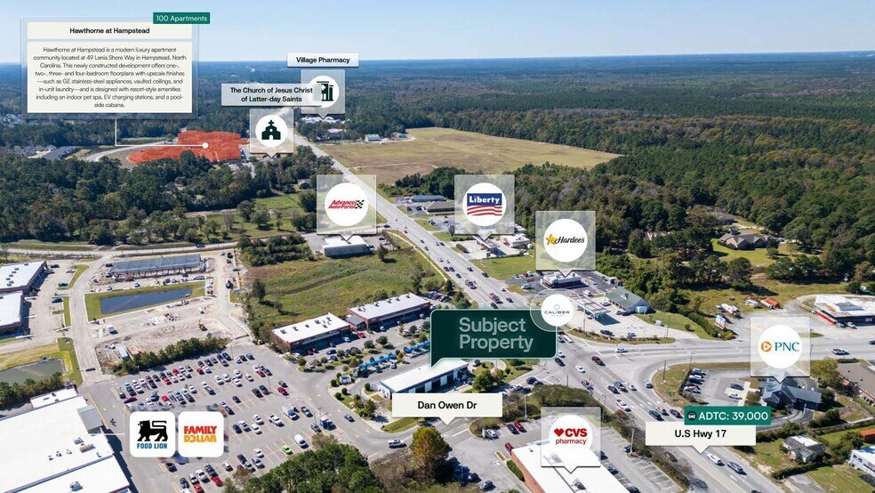 38 Dan Owen Dr, Hampstead, NC à vendre - Photo de l’immeuble – Image 2 sur 3