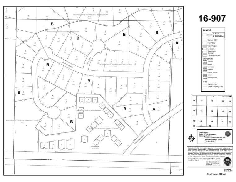 3535 Roswell Rd, Marietta, GA à louer - Plan cadastral – Image 2 sur 29
