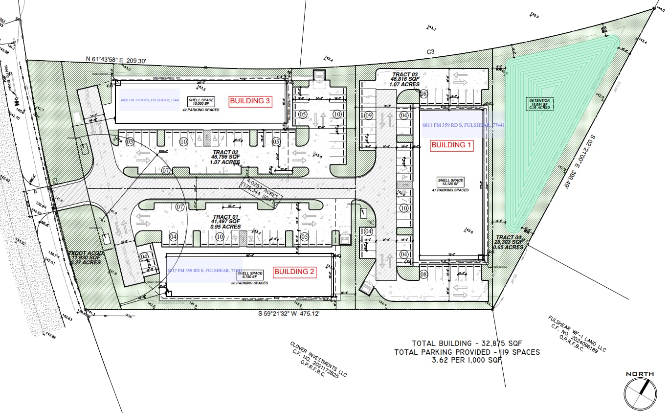 6725 FM 359, Fulshear, TX à louer Plan de site– Image 1 sur 1