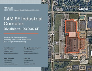 Plus de détails pour 5455-5555 Darrow Rd, Hudson, OH - Industriel/Logistique à louer