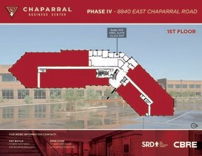 8860 E Chaparral Rd, Scottsdale, AZ à louer Plan d’étage– Image 1 sur 1
