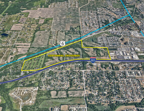 SW Hwy & I-80 WILL/COOK COUNTY LINE, Orland Park, IL - VUE AÉRIENNE  vue de carte - Image1