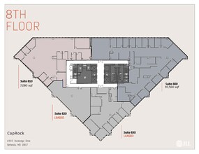 6903 Rockledge Dr, Bethesda, MD à louer Plan d’étage– Image 1 sur 1