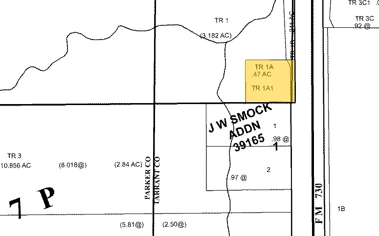 917 Boyd Rd, Azle, TX à vendre - Plan cadastral – Image 2 sur 5