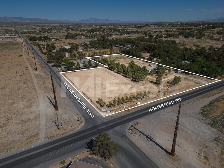 6051 Homestead Rd, Pahrump, NV à vendre - Aérien – Image 1 sur 5