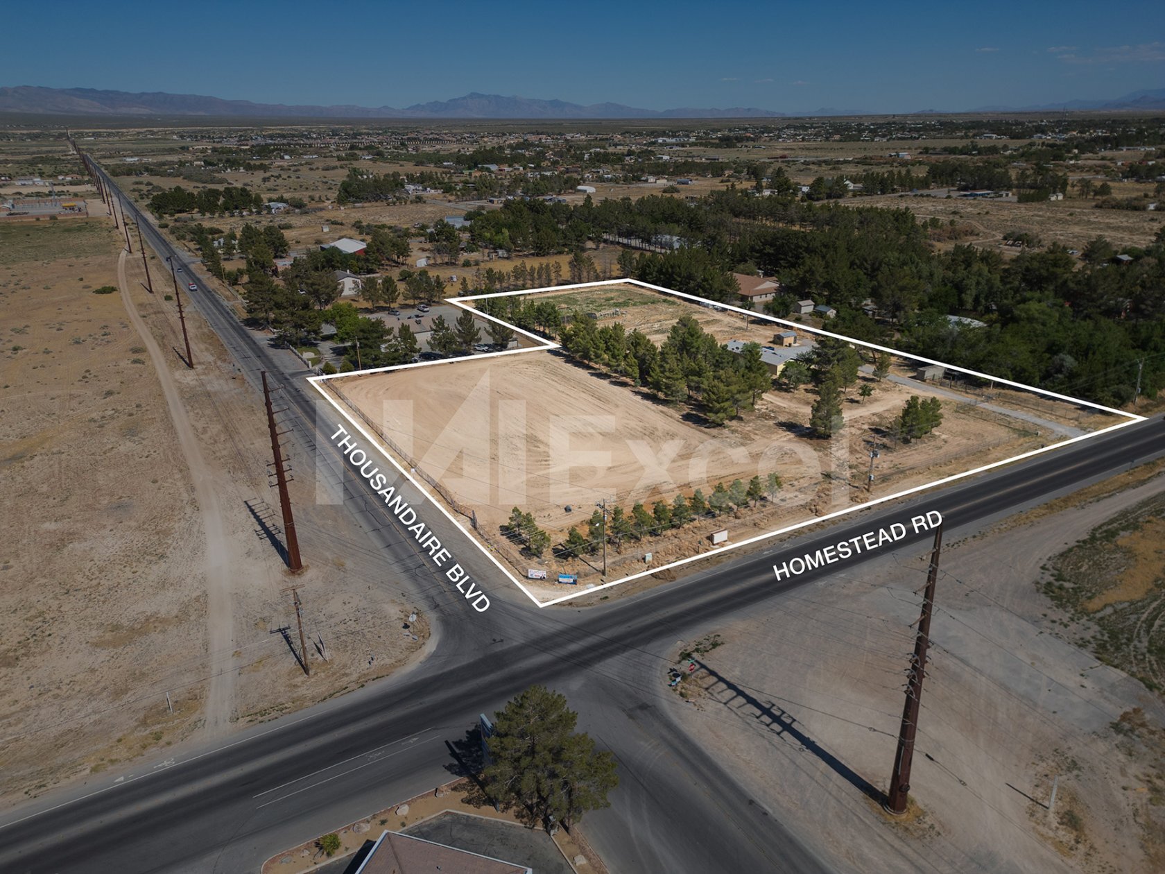 6051 Homestead Rd, Pahrump, NV à vendre Aérien– Image 1 sur 6