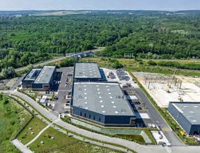Vaires-sur-Marne, SEM - Vue aérienne vue de carte