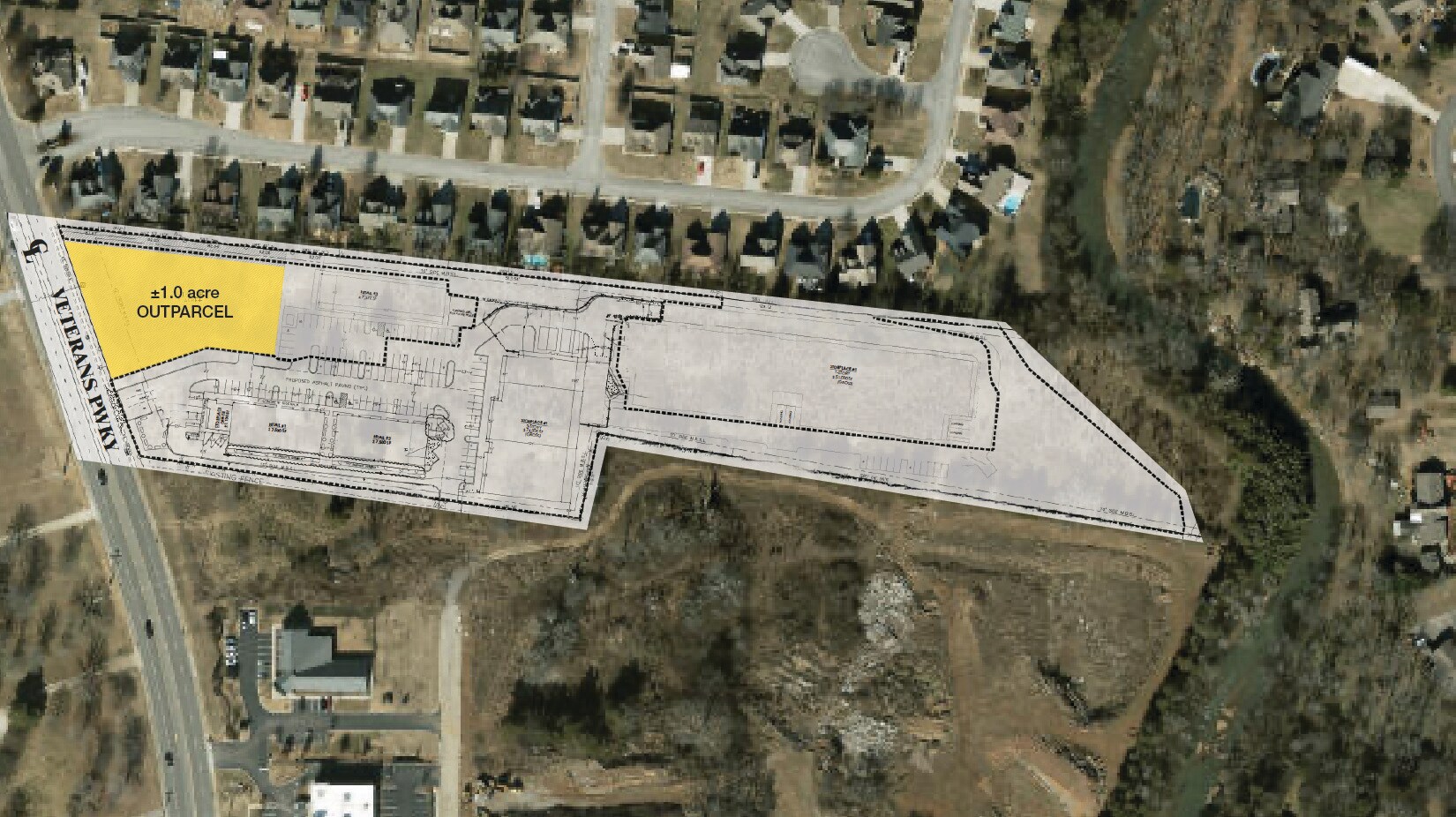 4544 Veterans Pky, Murfreesboro, TN à vendre Plan de site– Image 1 sur 7