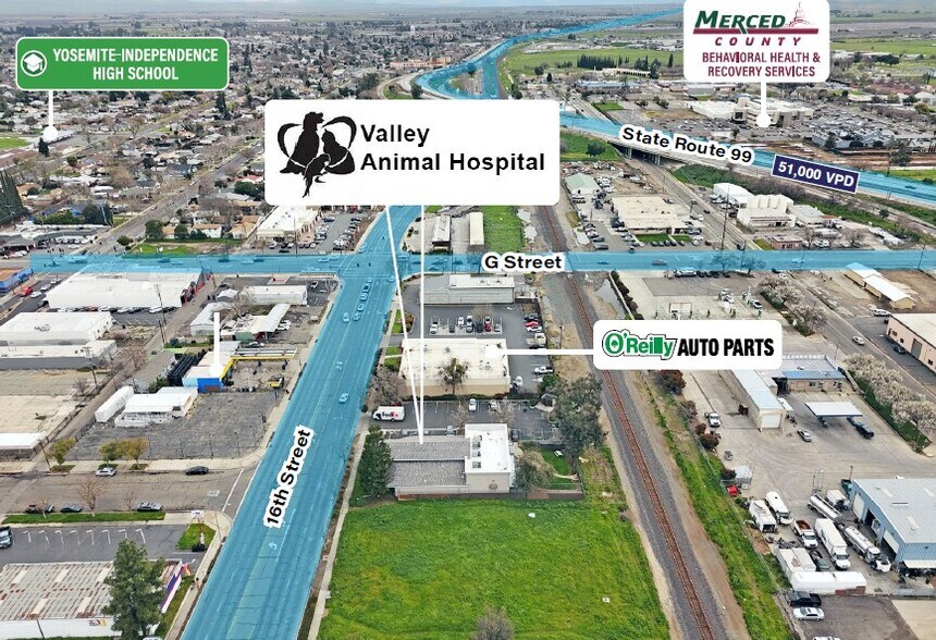 58 W 16th St, Merced, CA à vendre - Photo de l’immeuble – Image 3 sur 4
