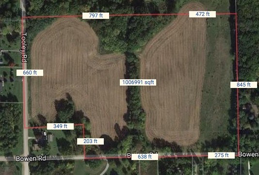 0 Tooley Rd, Howell, MI à vendre - Aérien – Image 2 sur 2